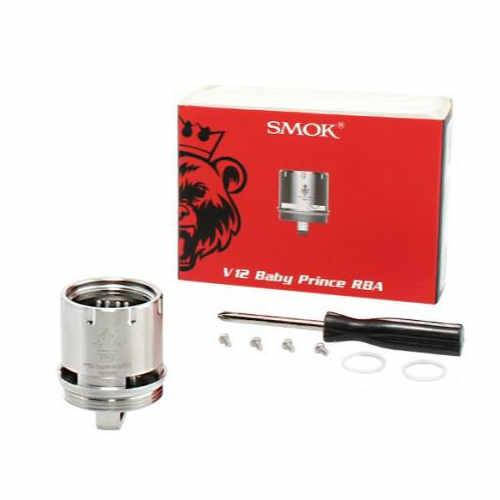 

Обслуживаемый испаритель база от Smok V12 Baby Prince RBA Coil Head Original Version