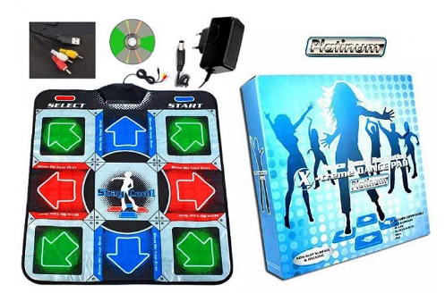 

Танцевальный коврик X-TREME Dance Pad Platinum! Лучший подарочек