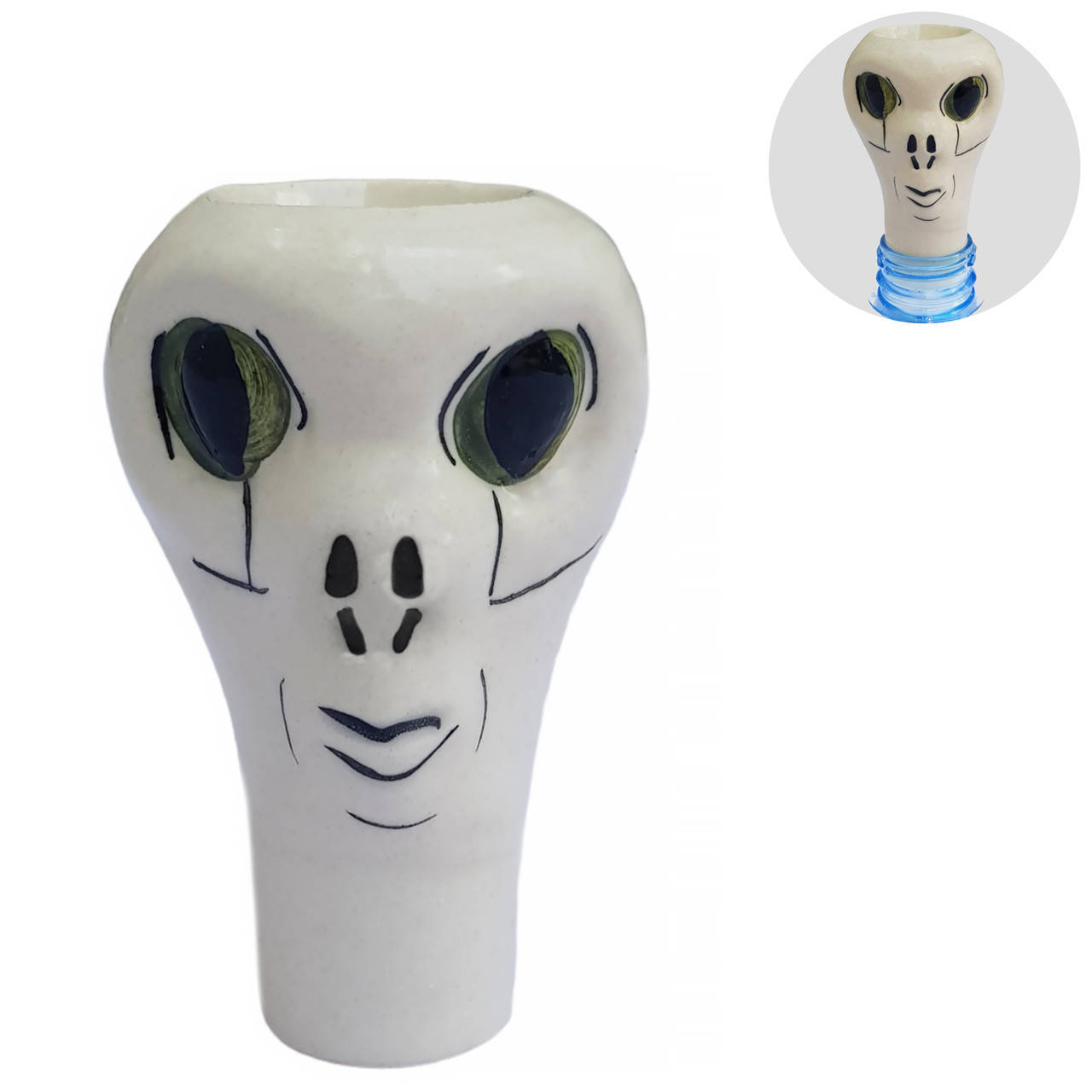 

Керамический Наперсток для Курения "Пришелец"