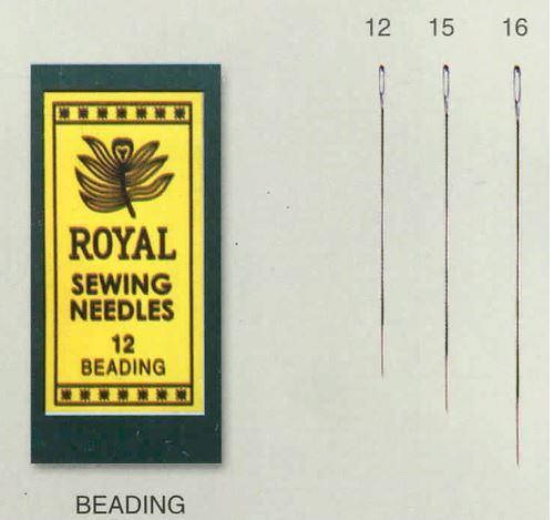 

Beading 16 (25шт) Набор игл для бисера Royal (Япония)(подходят для микробиссера)
