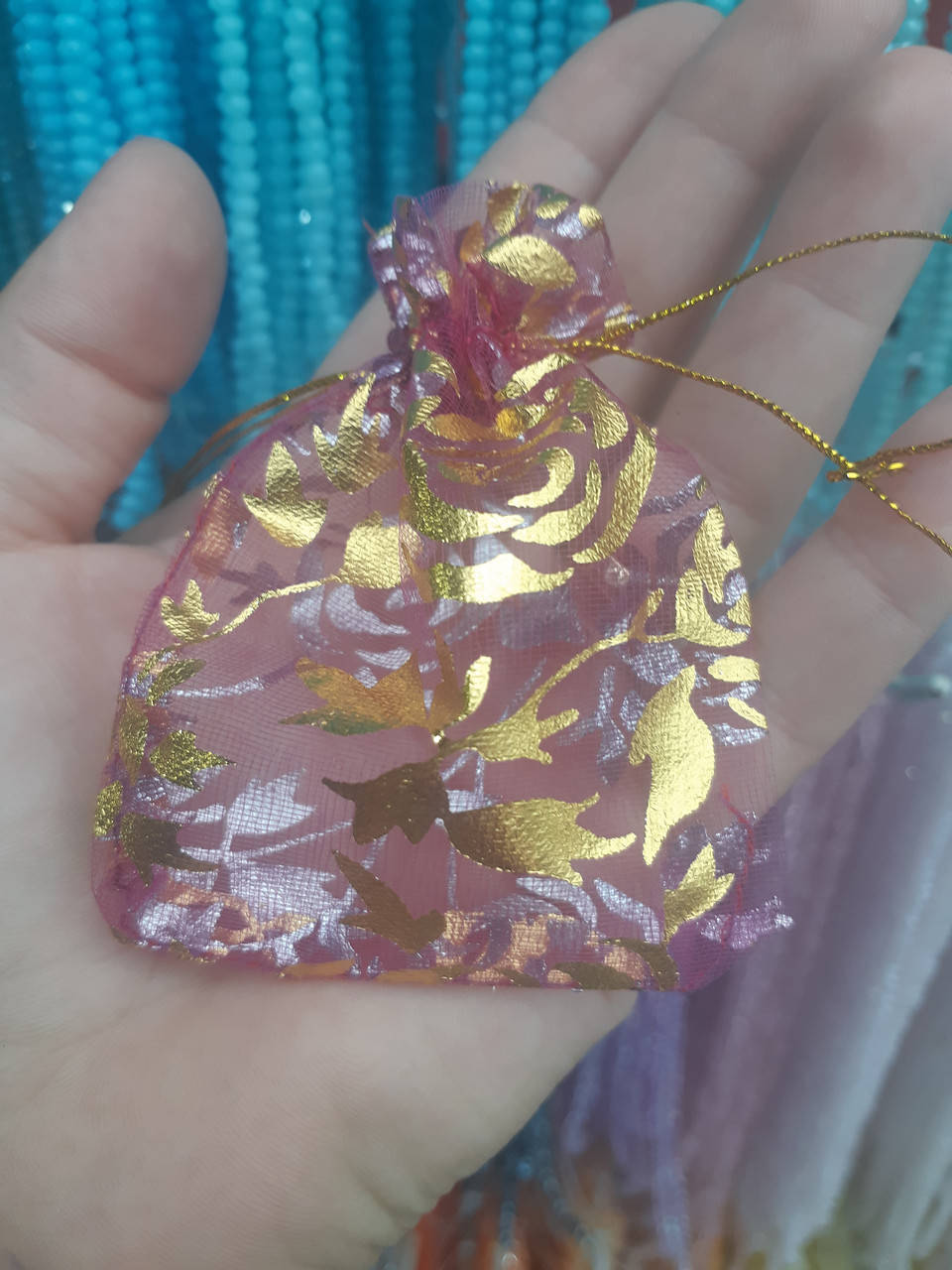 

Мешочки подарочные сиреневая органза 9х7см(+-) (100шт)