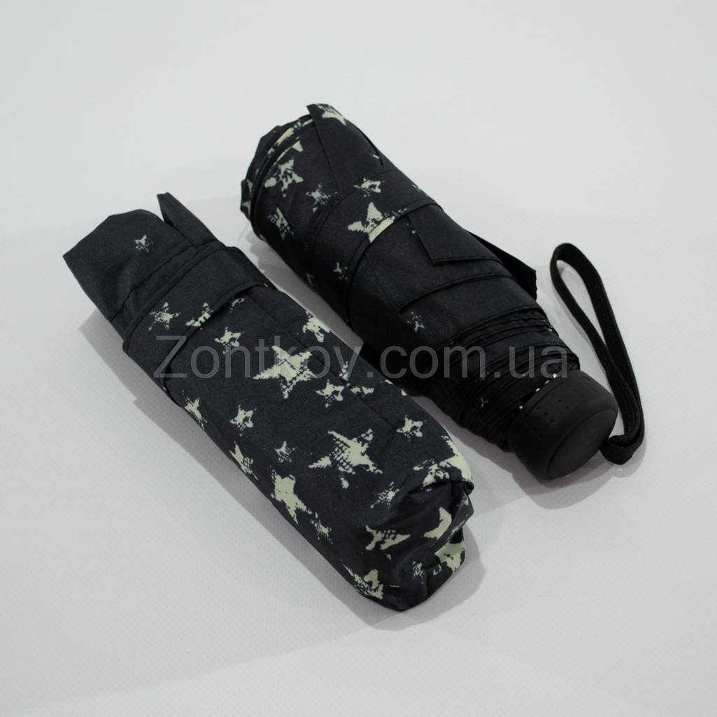 

Карманный механический женский зонт 18 см. от фирмы "Mario"