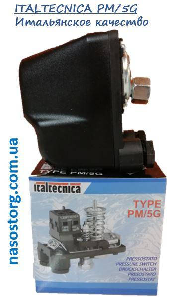 

Механическое реле давления ITALTECNICA PM/5G (гайка)