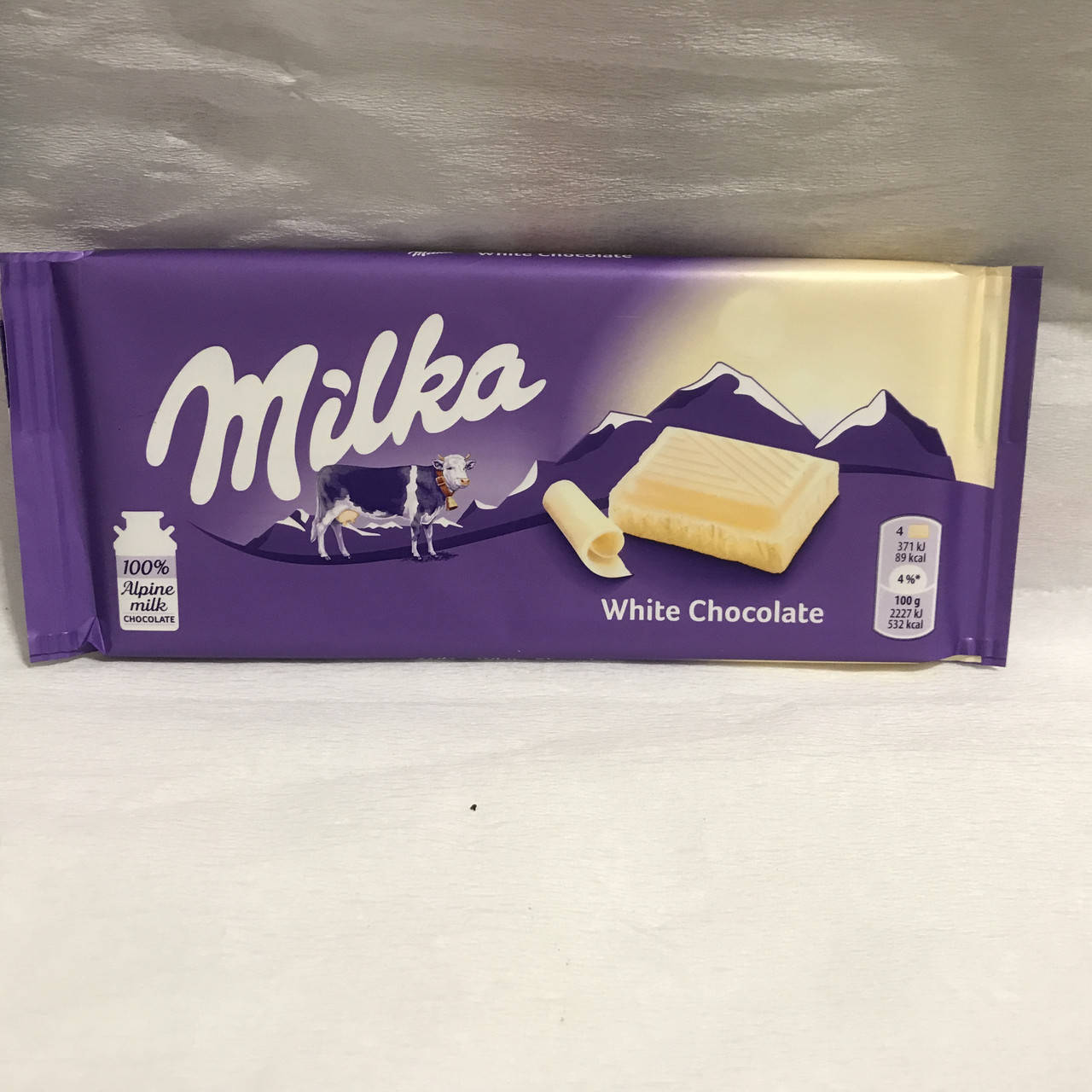

Шоколад Milka білий 100 г