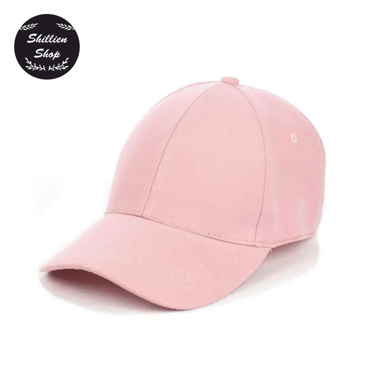 

● Женская кепка бейсболка без логотипа - Розовый ●