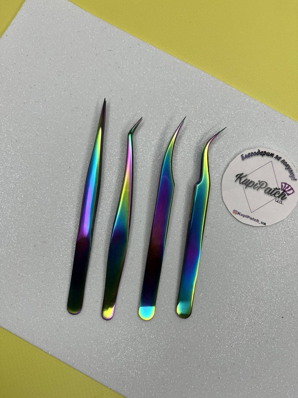 

Пинцет для наращивания ресниц