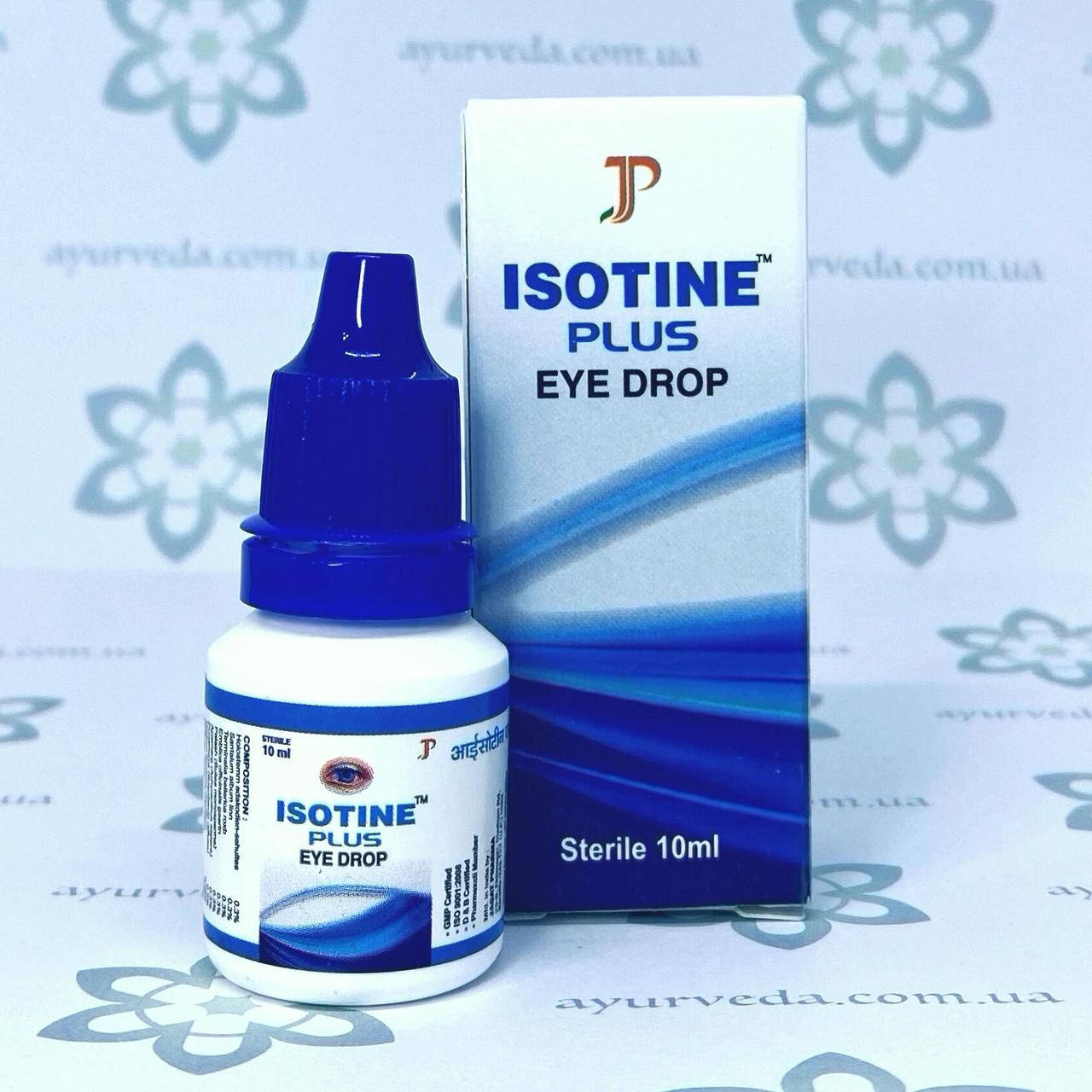 

Isotine Plus eye drop Jagat (Айсотин плюс глазные капли) 10 мл.