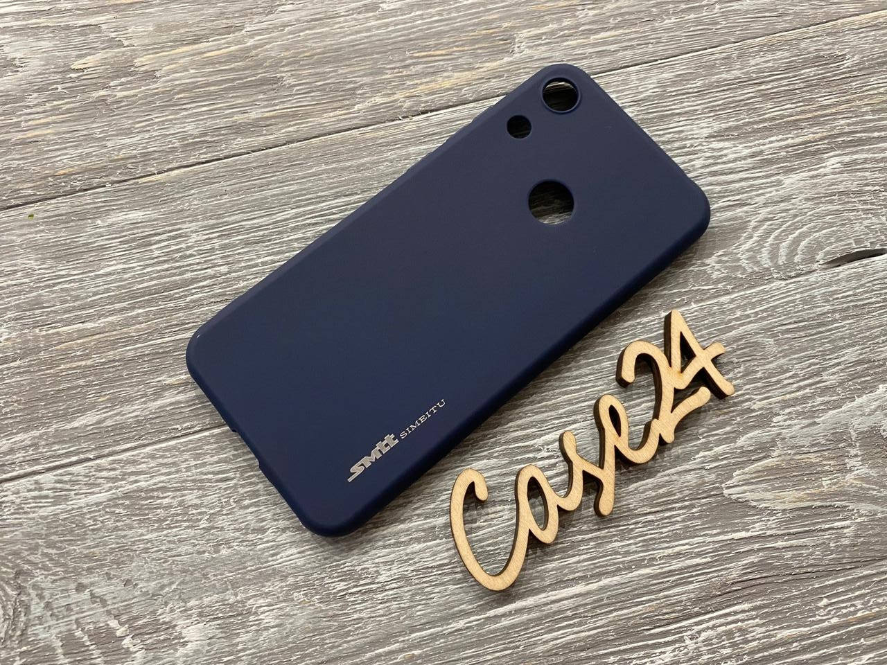 

TPU чехол Smitt накладка бампер для Huawei Y6s 2019 (2 цвета) синий