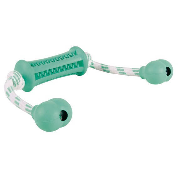

Trixie TX-33771 Denta Fun Mintfresh ролик на канате (мята) 9cм-игрушка для собак