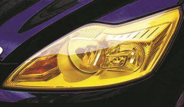 

Пленка для фар желтая, Желтый