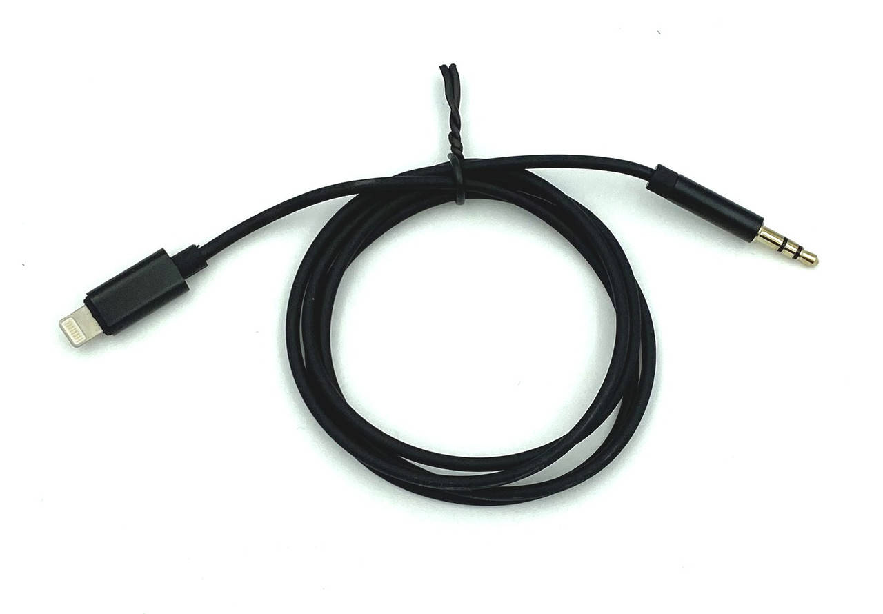 

Кабель AUX Lightning to 3.5mm Black, Черный