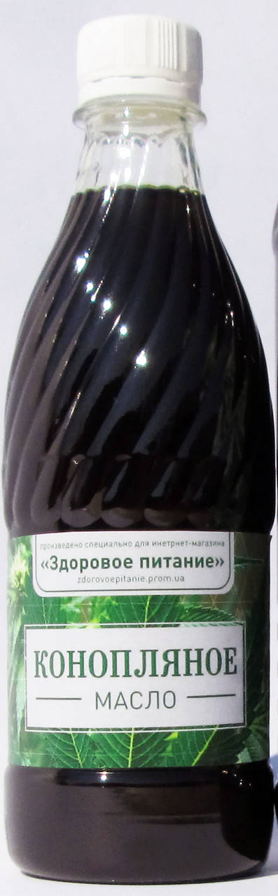 

Конопляное масло холодного отжима 0.5 л