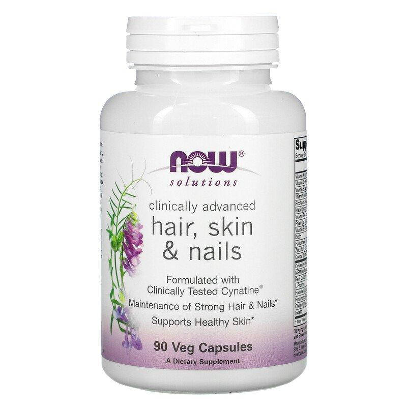 

Now Foods Clinically Advanced Hair Skin Nails 90 капсул