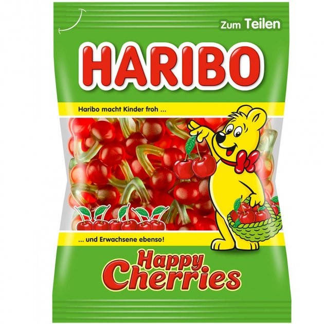

Конфеты Желейные Счастливые Вишни Харибо Haribo Happy Cherries 200 г Германия