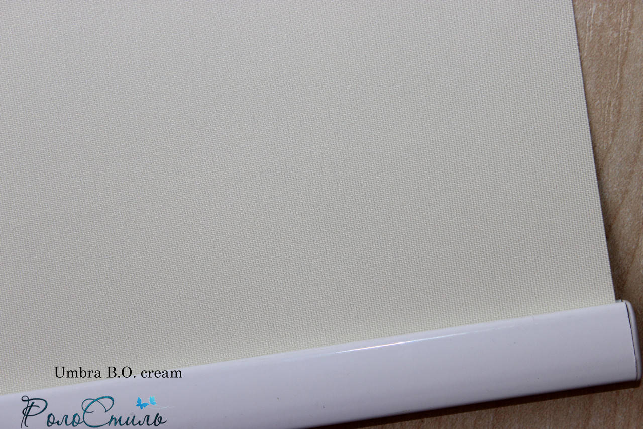 

Рулонные шторы ткань блэкаут Umbra cream крем