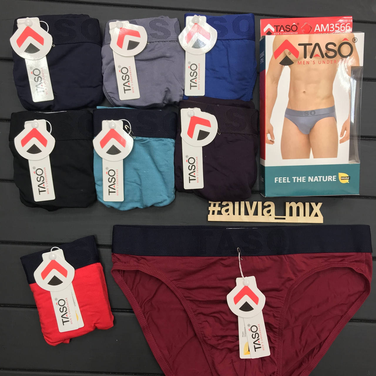 

Плавки на спортивной резинке TASO