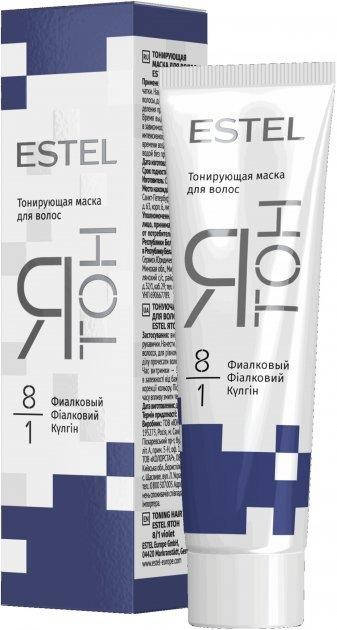 

Тонирующая маска для волос ESTEL Я ТОН 60 мл. 8.1 Фиалковый