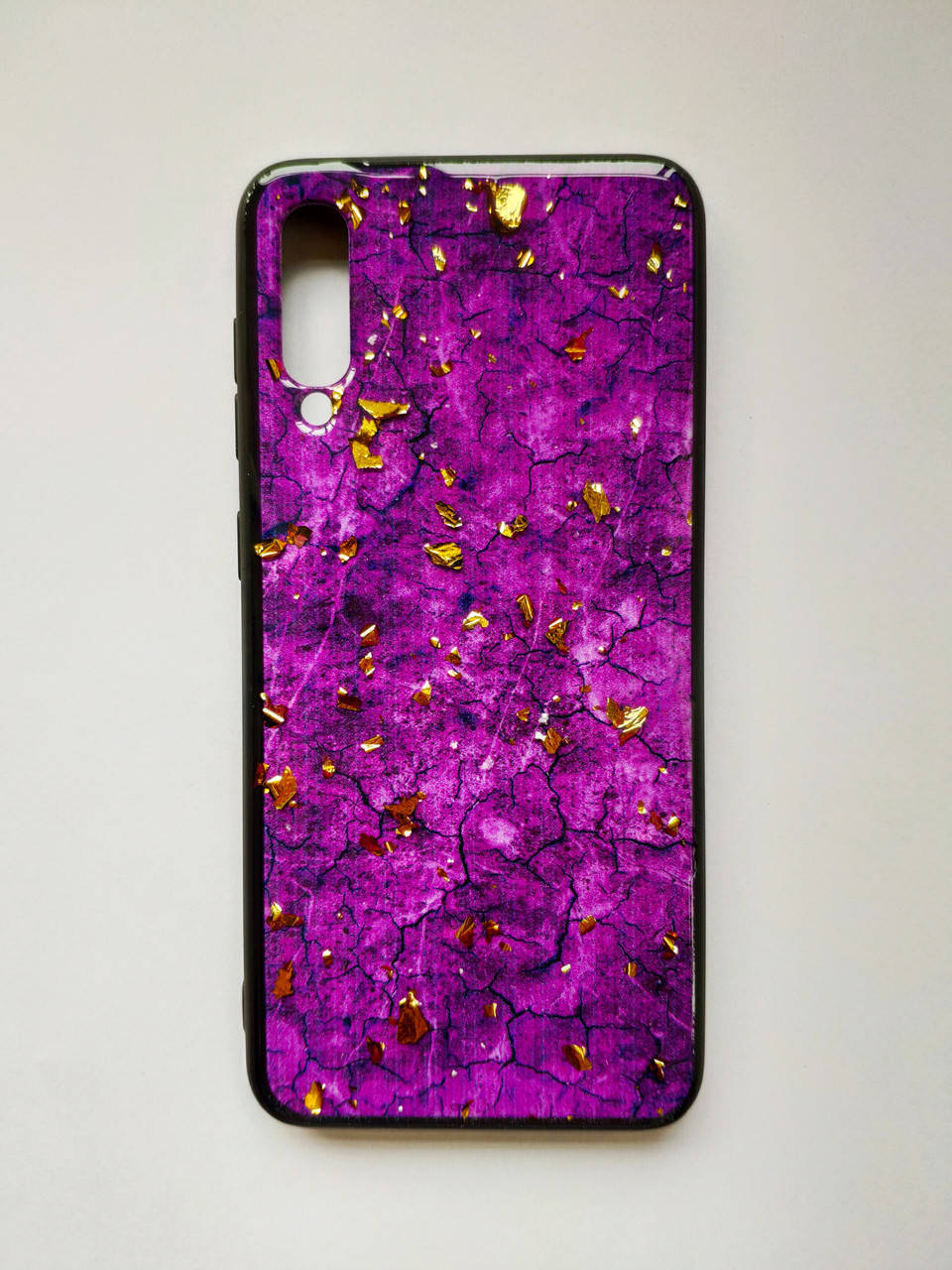 

Чехол Luxury для Samsung A50 Мраморный Purple, Фиолетовый