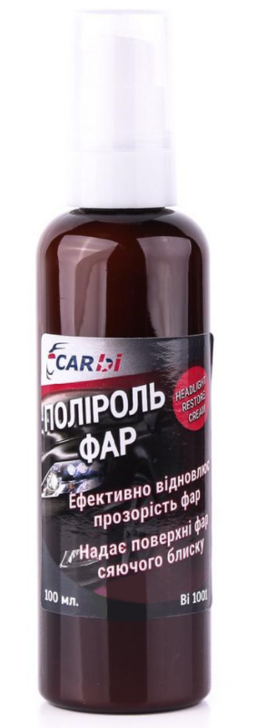 

Полироль фар CarBi 100мл.