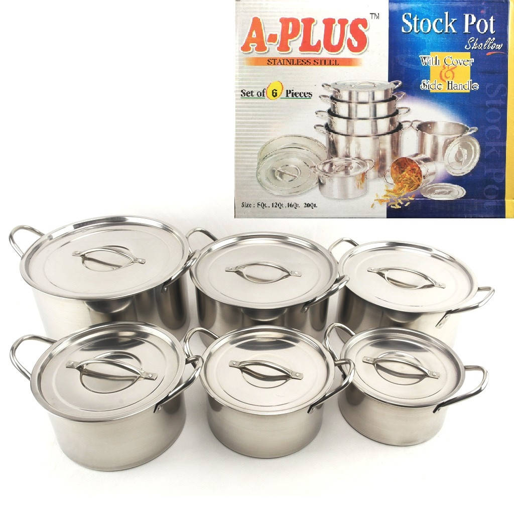 

Набор кастрюль A-PLUS (0755) 6 шт