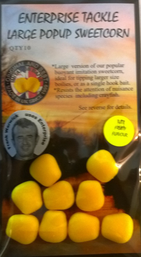 

Искусственная насадка Enterprise Tackle Pop Up Sweetcorn Tutti Fruity