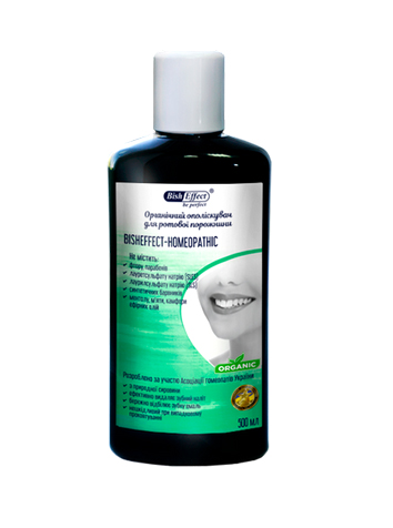 

Ополаскиватель для ротовой полости на основе бишофита BishEffect Homeopathic 500 мл