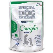 

MONGE Монж SDE Dog Mini Adult Влажный корм для собак мелких пород с кроликом, 100 г