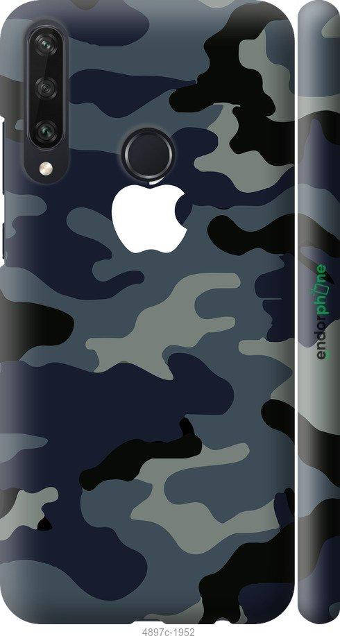 

Чехол на Huawei Y6p Камуфляж 1 "4897c-1952-18101", Белый