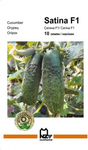 

Огірок Сатіна F1 - 10 насіння (Агропакгруп)