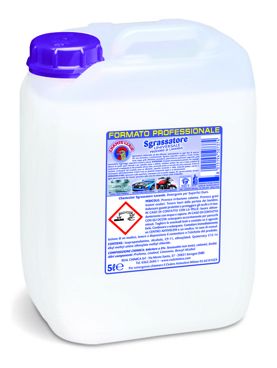

Универсальной средство для чистки ChanteClair с ароматом лаванды 5л канистра