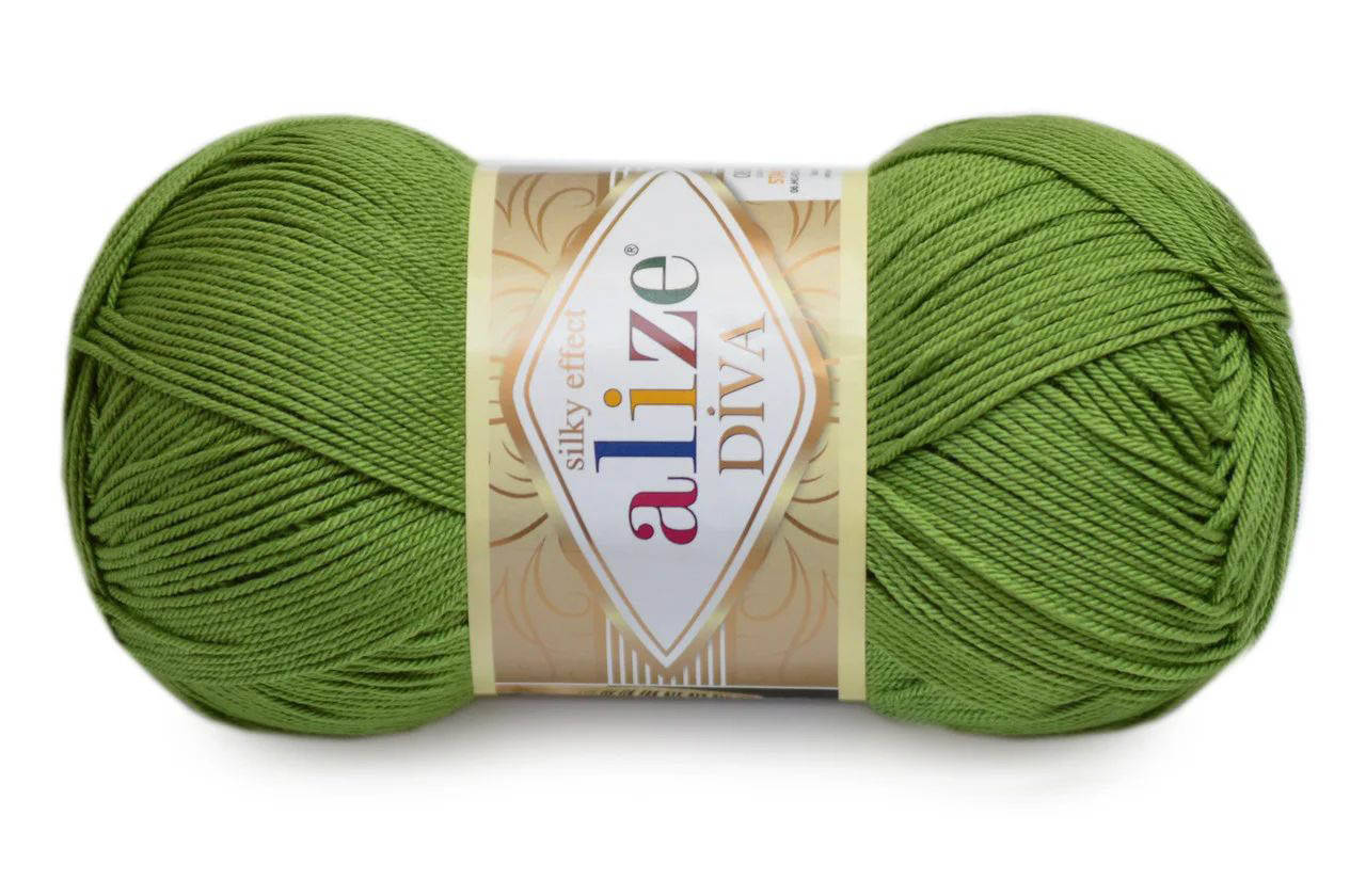 

Alize Diva, Зеленый №210, Зелёный