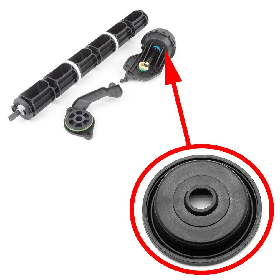 

Мембрана флейты Porsche Cayenne и VW Touareg VR6 (3.2L, 3.6L) 95511075900 022133759A