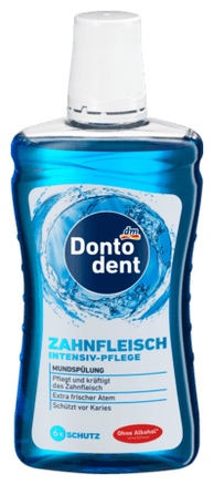 

Ополаскиватель для полости рта Dontodent Zahnfleisch (интенсивная защита десен) 500 мл