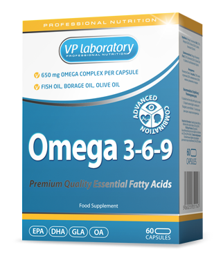 

VPLab Omega 3-6-9 60 caps