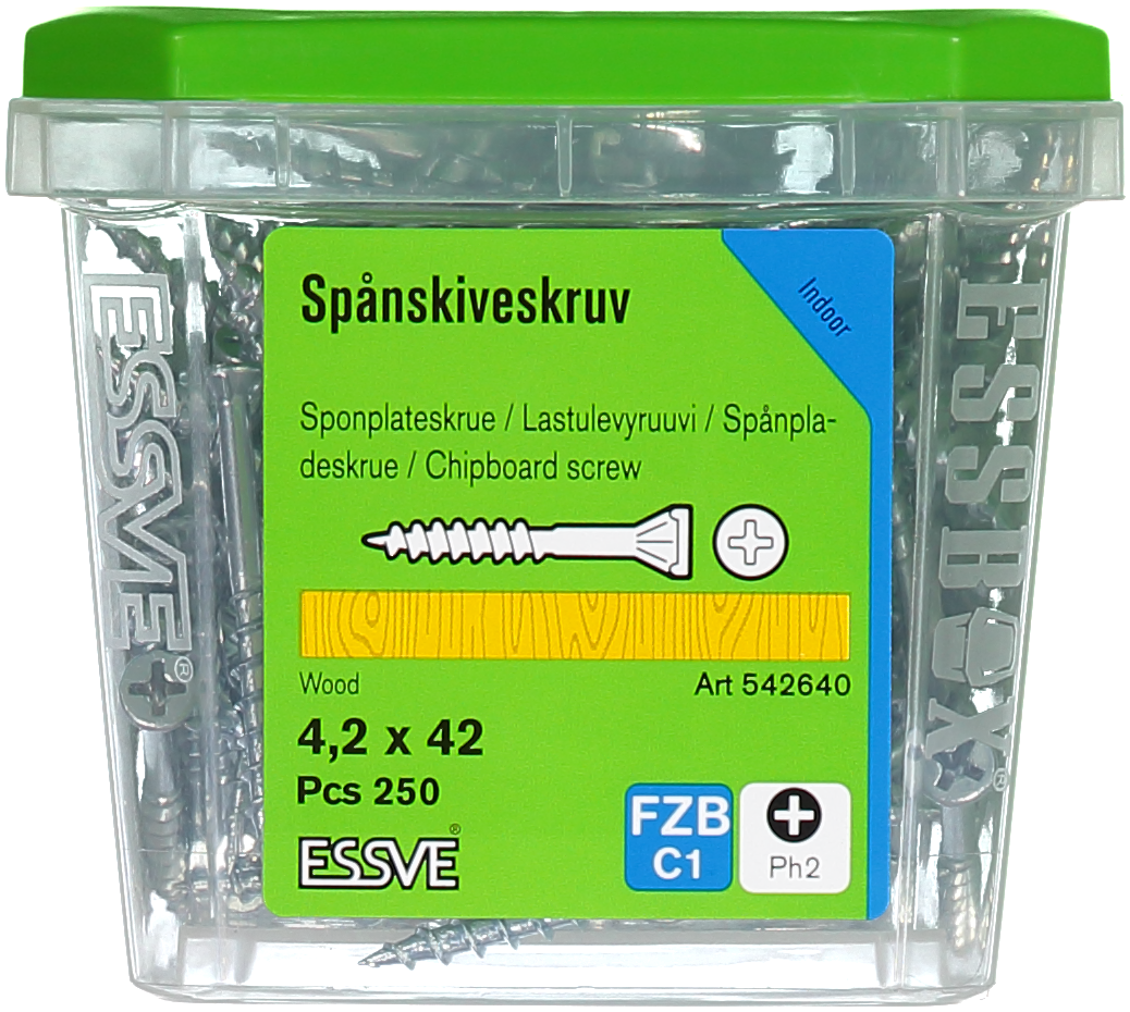 

Саморез Essve 4,2 × 42 цинк PH2 пак 250