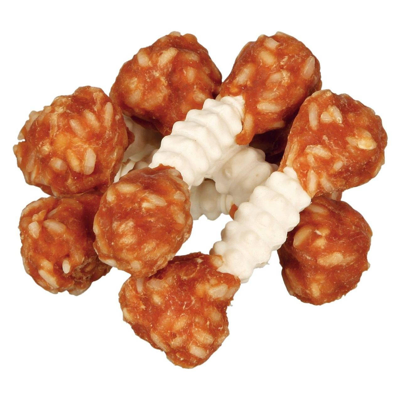 

Лакомство для собак Denta Fun жевательная гантель с курицей и рисом (цена за одну штуку), TrixieTX-31342