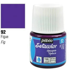 

Краска по светл.и темн.тканям нерастекающаяся "Setacolor Opaque" 45мл ИНЖИР