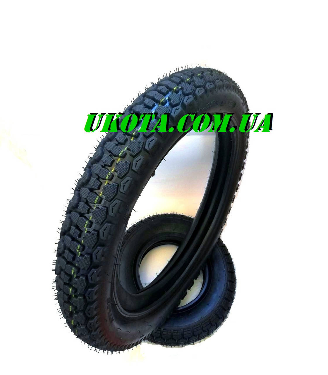 

Шина на мотоцикл 3.50-18 шипованная SC TYRE +камера