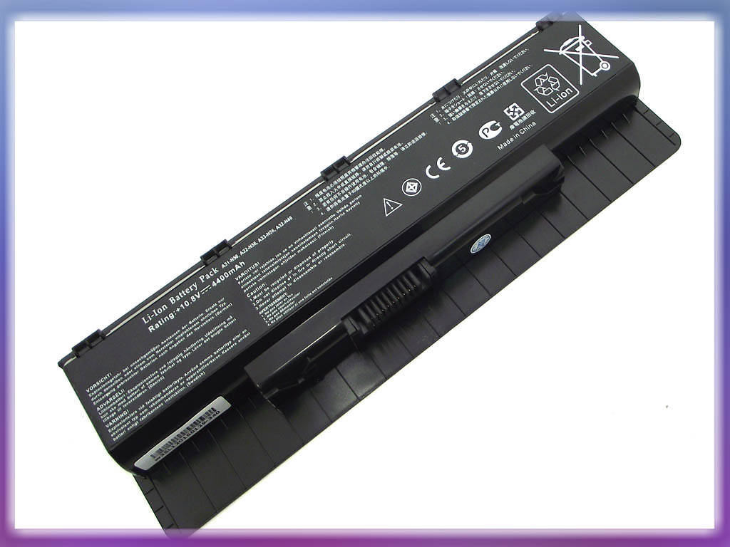 

Батарея A32-N56 для ASUS N56, N46V, V46VJ, N46VM, N76, N56D, N56VZ, N76VZ (A31-N56) (10.8V 4400mAh).