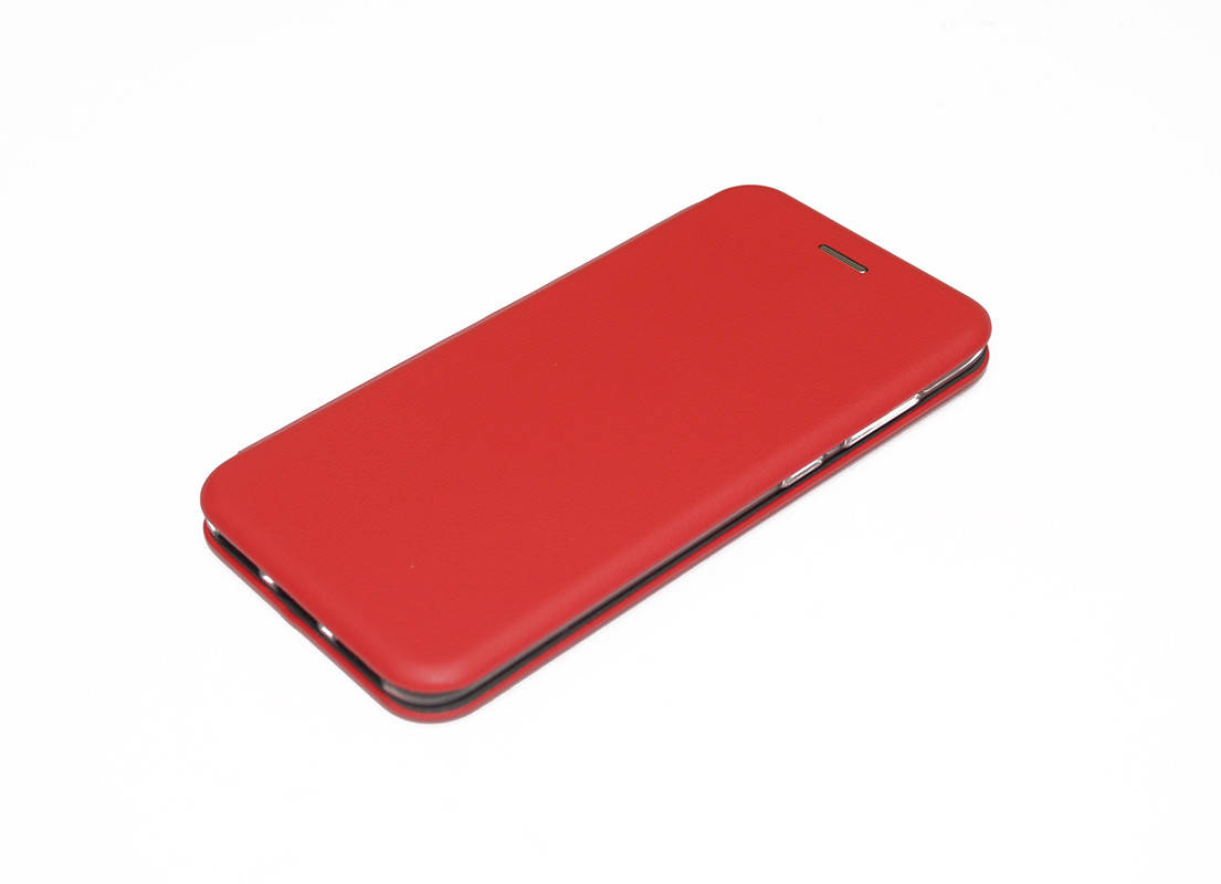 

Чехол книжка Level для Huawei Y7 2019 Экокожа Красный