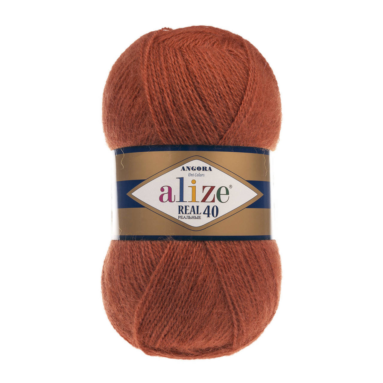 

Alize ANGORA REAL 40 терракот № 36, Терракота