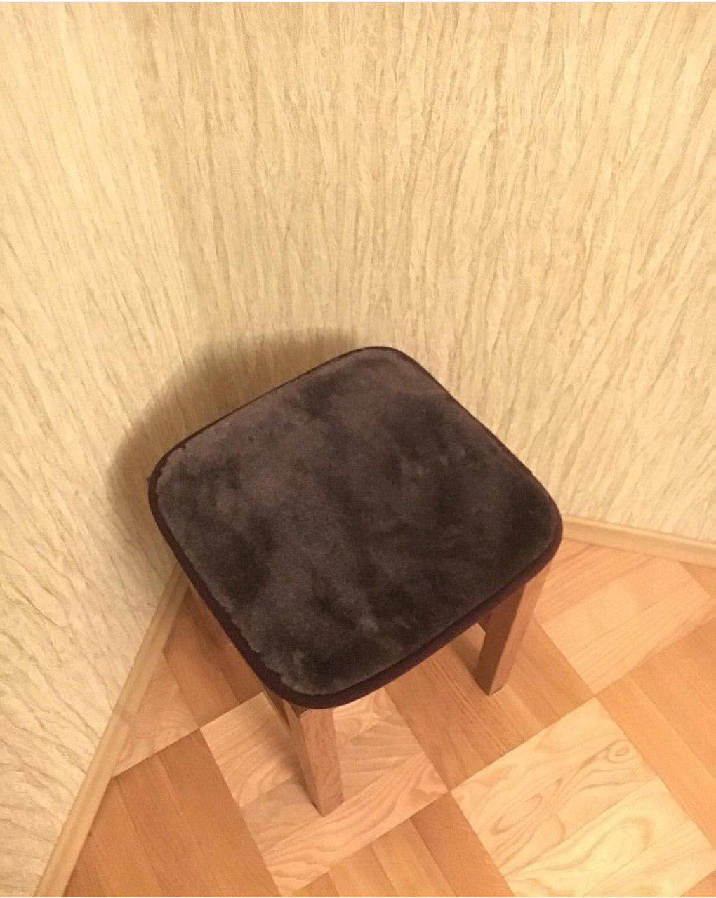 

Накидка на стулья из овчины