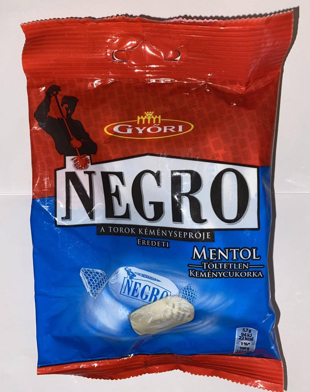 

Льодяники Negro Ментол 79 грам