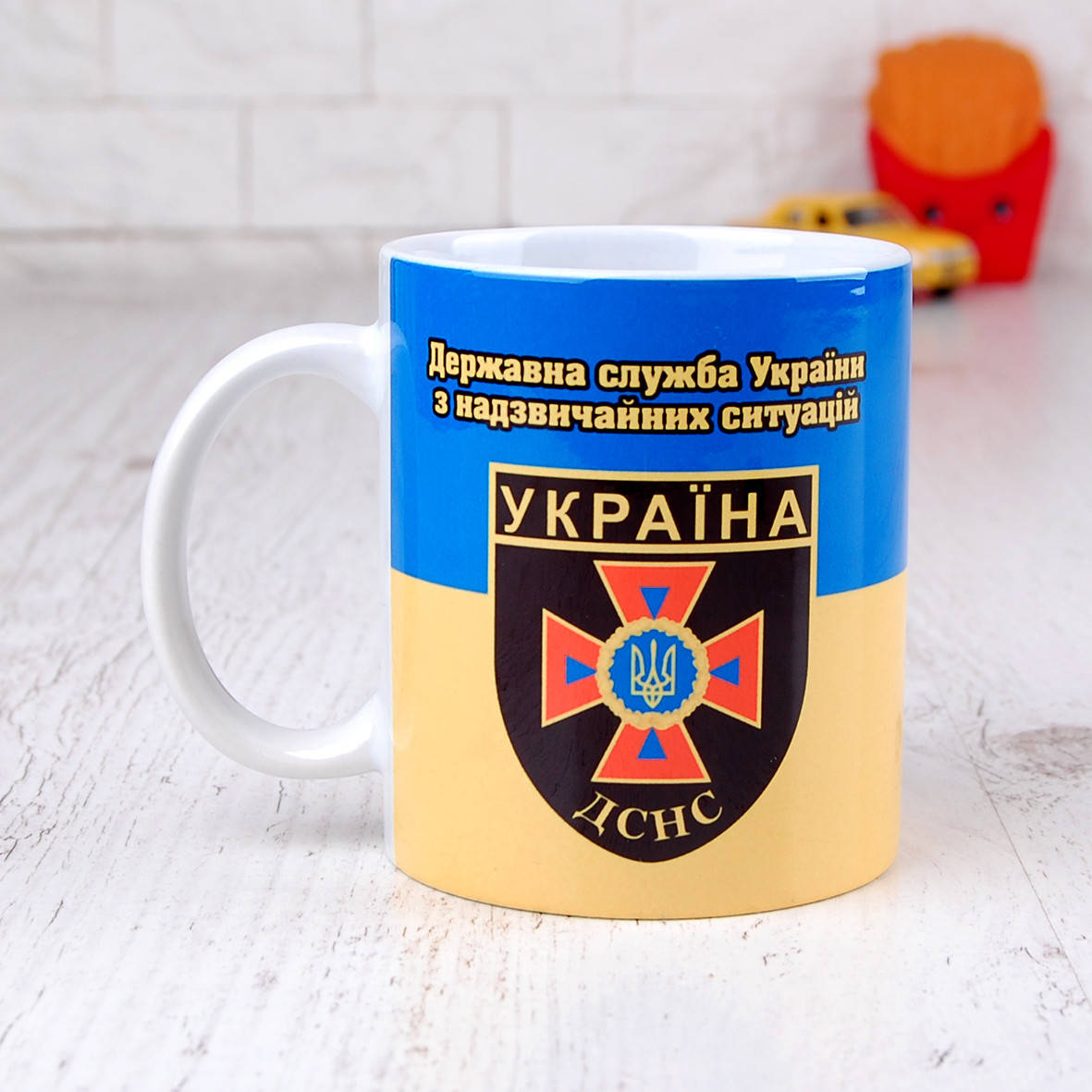 

Чашка ДСНС 3, Белый