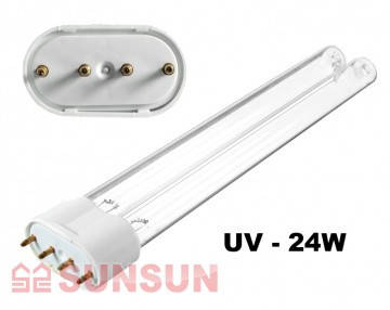 

УФ-лампа SunSun UV-24w 4-х контактная