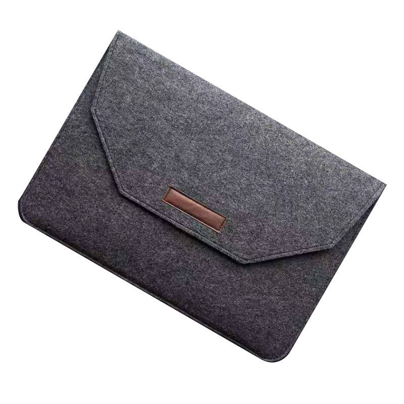 

Чехол-конверт из фетра для Macbook Pro 15,4'' - темно - серый