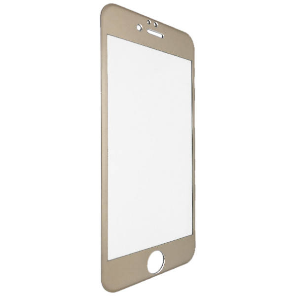 

Защитное стекло Titanium for Apple iPhone 6/6S face gold