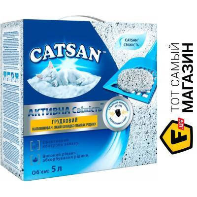 

Гигиенический наполнитель Catsan Наполнитель бентонитовый Active Fresh 4,4 кг