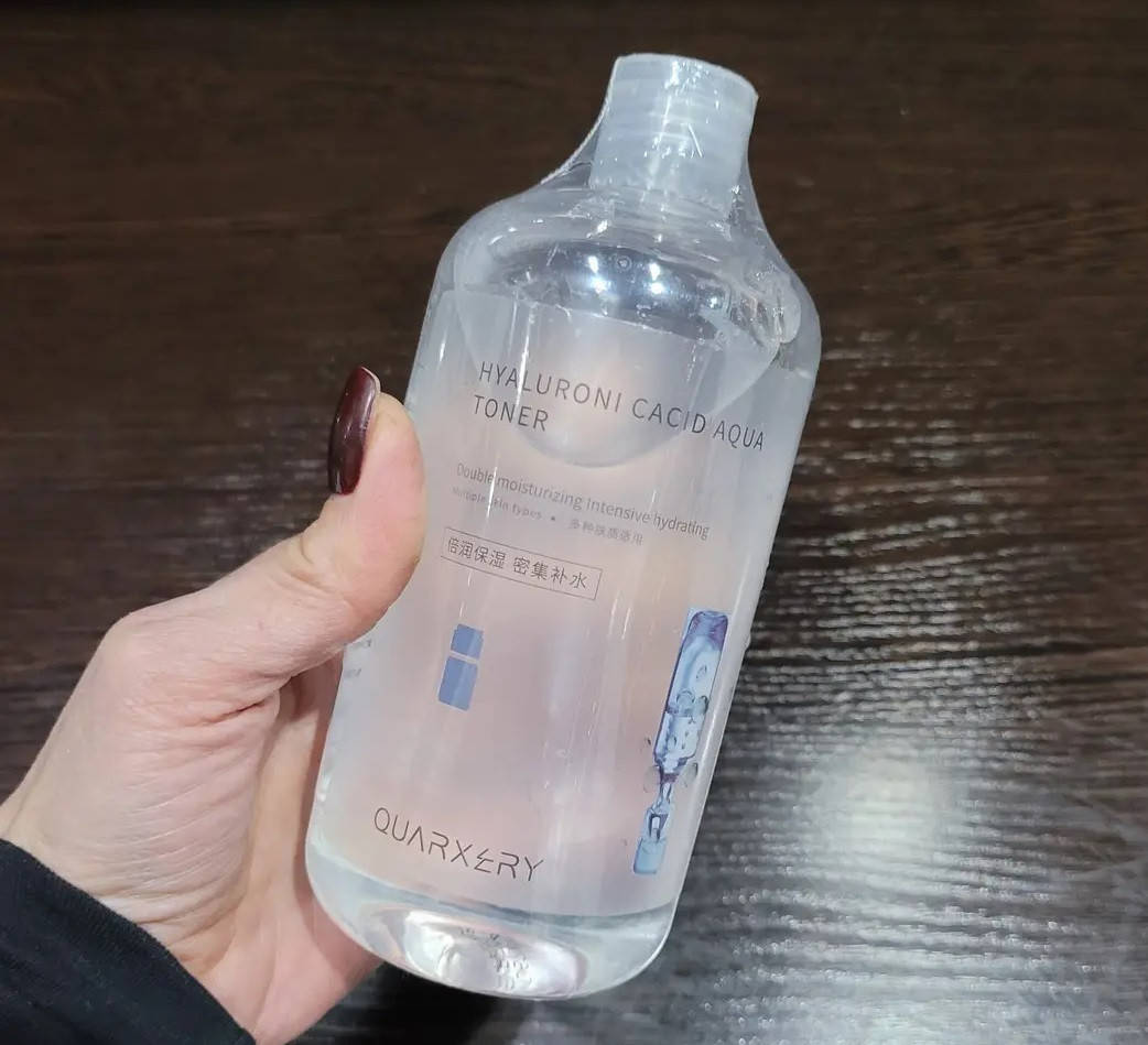 

Тонер для лица с гиалуроновой кислотой QUARXERY Hyaluronic Acid Aqua Toner 500ml