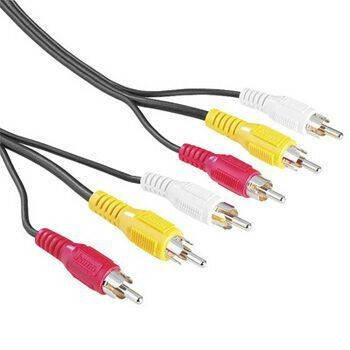 

Межблочный соединительный кабель "3RCA-3RCA" ( 1.2 метра )